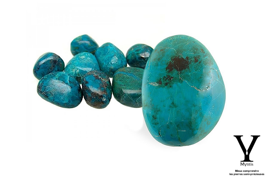 pierre semi precieuse chrysocolle