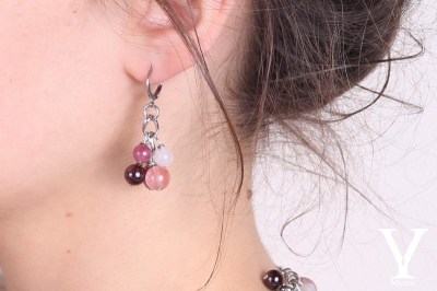 Boucles-rose-grappe