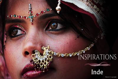 Bijoux pierres semi-précieuse inspire style indien (Asie)