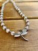 Collier en agate "libellule"