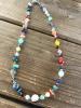 Collier Multi gemmes court