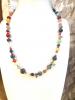 Collier Multi gemmes court