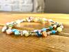 Collier Multi gemmes "Pastel"