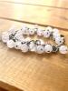 Bracelet en quartz rose